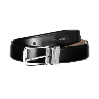 Calvin Klein - Black Polyester Men Belt