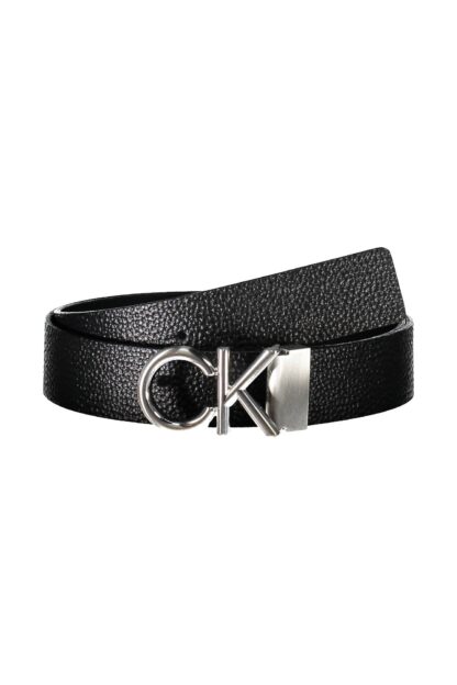 Calvin Klein - Black Leather Men Belt