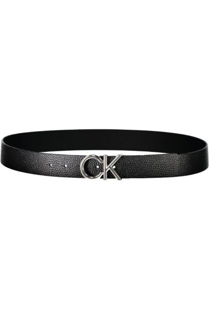 Calvin Klein - Black Leather Men Belt