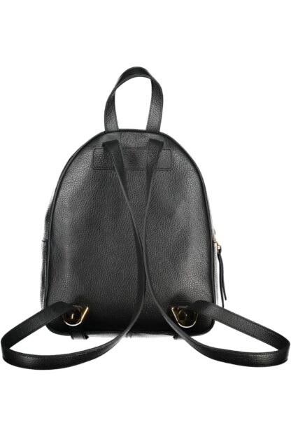 Coccinelle - Black Leather Women Backpack