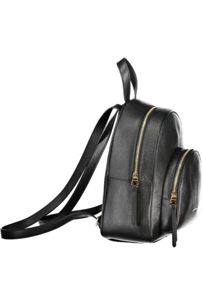 Coccinelle - Black Leather Women Backpack