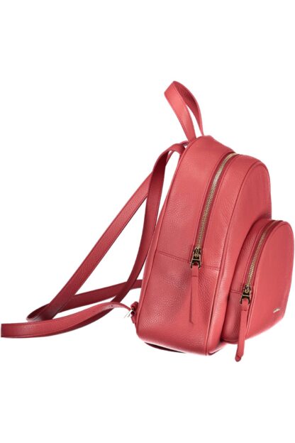 Coccinelle - Pink Leather Women Backpack