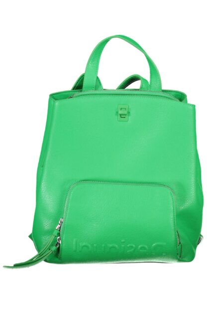 Desigual - Green Polyurethane Women Backpack