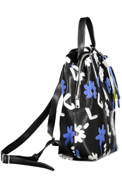 Desigual - Black Polyurethane Women Backpack