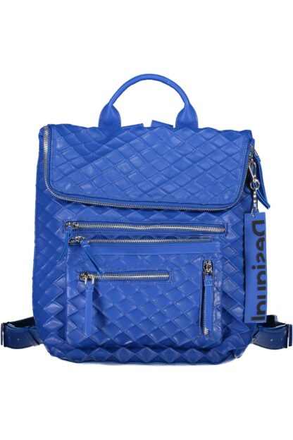 Desigual - Blue Polyurethane Women Backpack