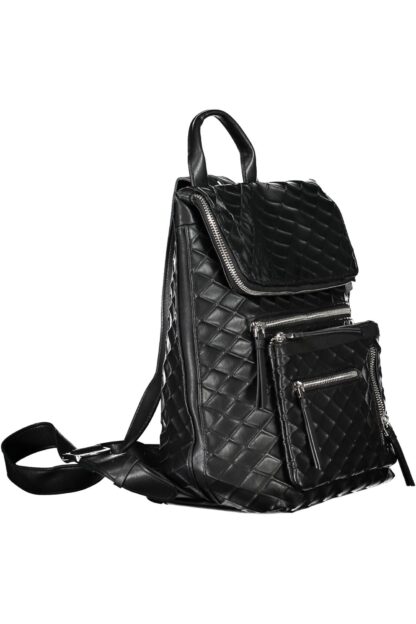 Desigual - Black Polyurethane Women Backpack