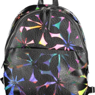 Desigual - Black Polyurethane Women Backpack