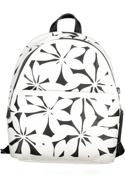 Desigual - White Polyurethane Women Backpack