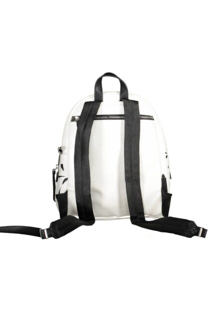 Desigual - White Polyurethane Women Backpack