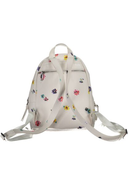 Desigual - White Polyurethane Women Backpack