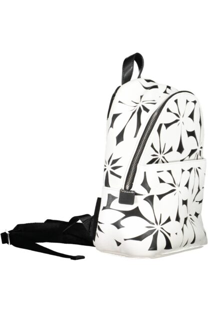 Desigual - White Polyurethane Women Backpack