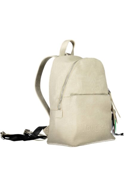 Desigual - White Polyurethane Women Backpack