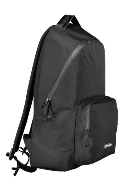 Calvin Klein - Black Polyester Men Backpack