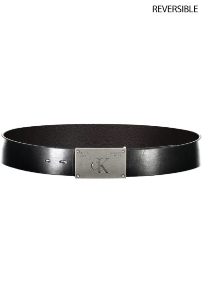 Calvin Klein - Brown Leather Men's Belt