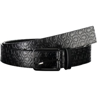 Tommy Hilfiger - Black Leather Men Belt