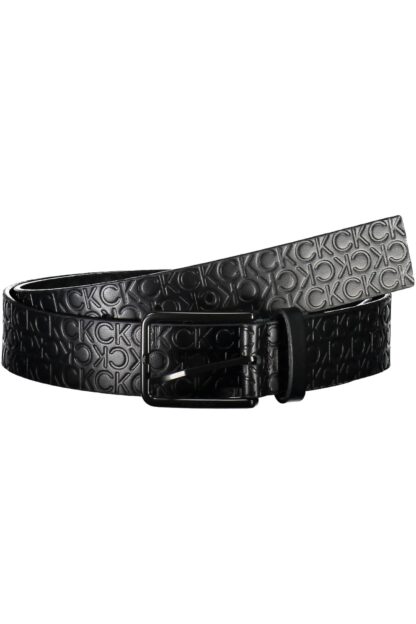 Calvin Klein - Black Leather Men Belt