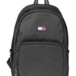 Calvin Klein - Black Polyester Men Backpack