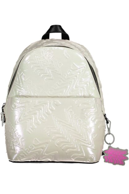 Desigual - White Polyurethane Women Backpack