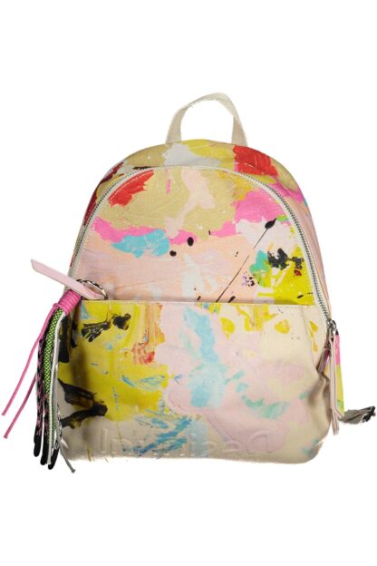 Desigual - White Polyester Women Backpack