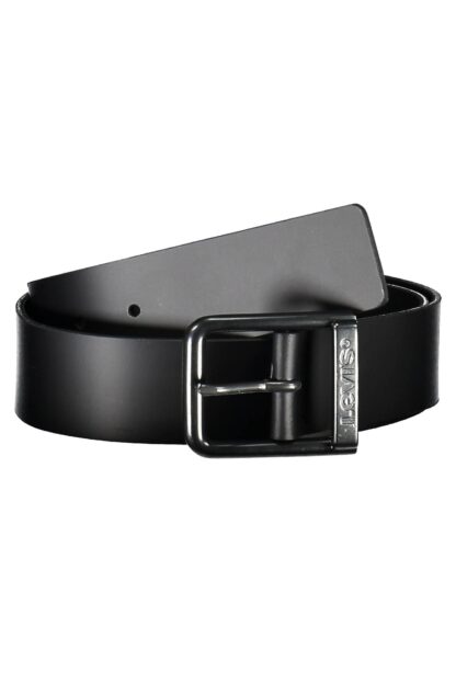 Levi's - Black Leather Men Belt