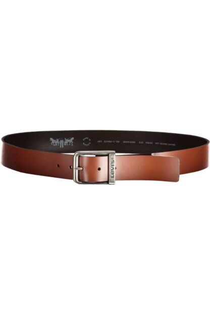 Levi's - Brown Leather Men Belt