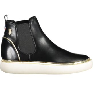 U.S. POLO ASSN. - Black Polyester Women Sneaker