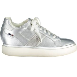 U.S. POLO ASSN. - White Polyester Women Sneaker