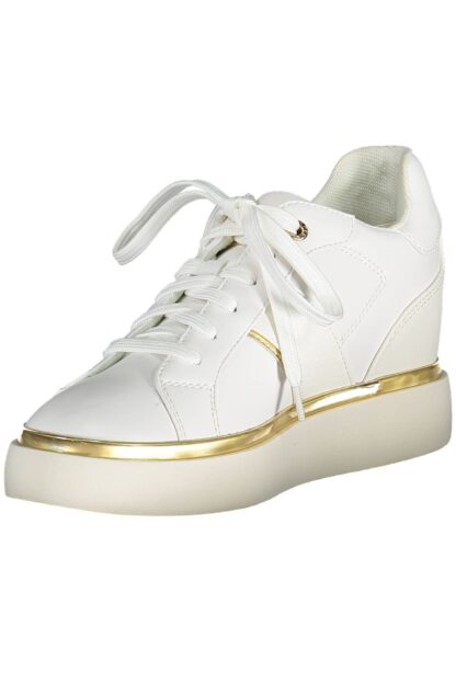 U.S. POLO ASSN. - White Polyester Women Sneaker