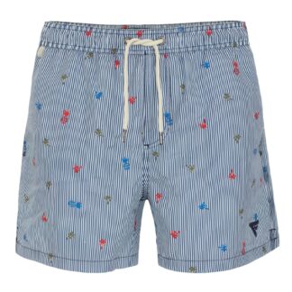 Just Cavalli - Blue Nylon Men Swim Short