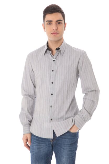 Costume National - White Cotton Men Shirt