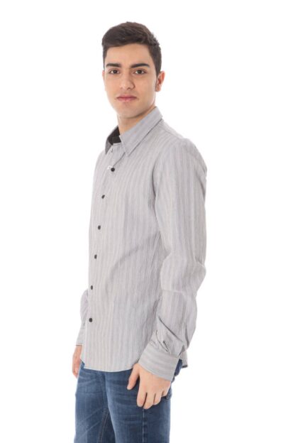 Costume National - White Cotton Men Shirt