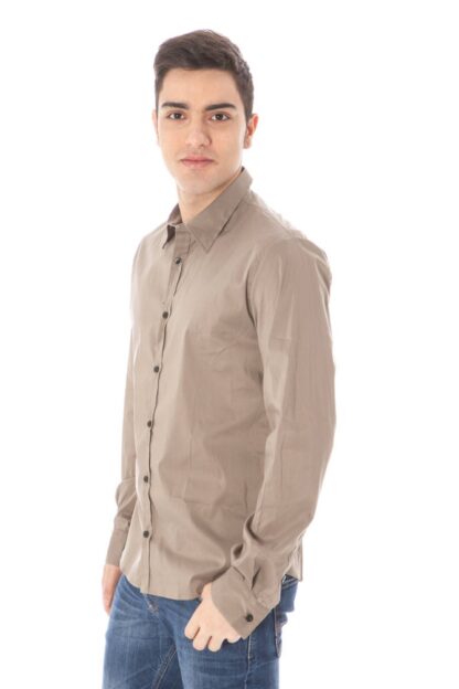 Costume National - Green Cotton Men Shirt