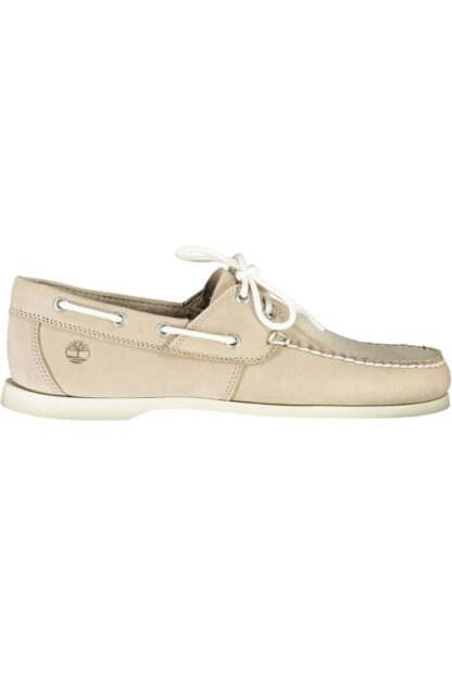 Timberland - Beige Leather Men Formal Shoe