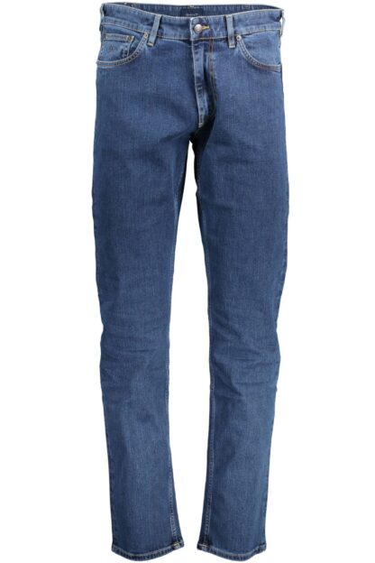 Gant - Blue Cotton Men Jeans