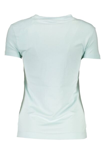 Guess Jeans - Light Blue Cotton Women T-Shirt