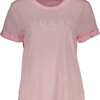 Guess Jeans - Light Blue Cotton Women T-Shirt