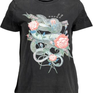 Desigual - Light Blue Viscose Women Top