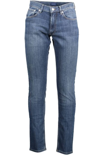 Gant - Blue Cotton Men Jeans