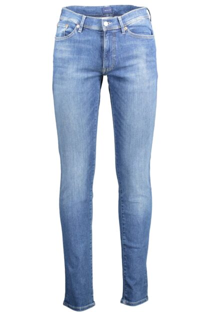 Gant - Blue Cotton Men Jean