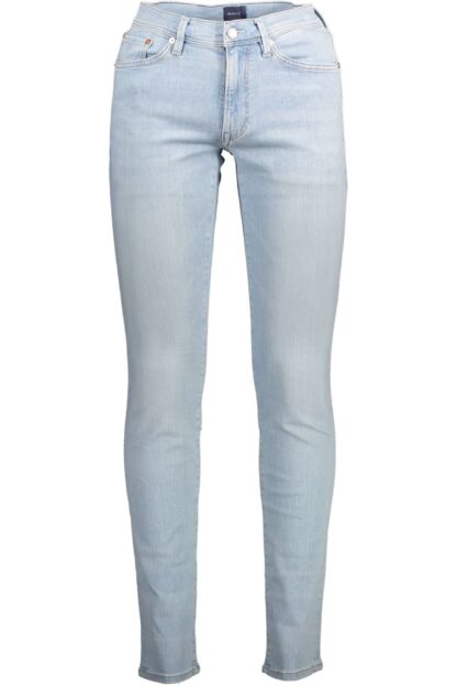 Gant - Light Blue Cotton Men Jeans