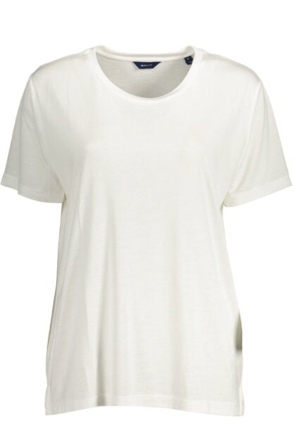 Gant - White Lyocell Women Top