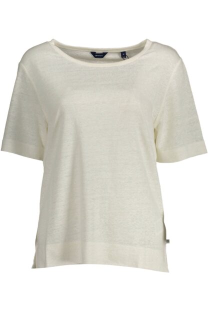 Gant - White Linen Women Top