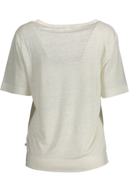 Gant - White Linen Women Top