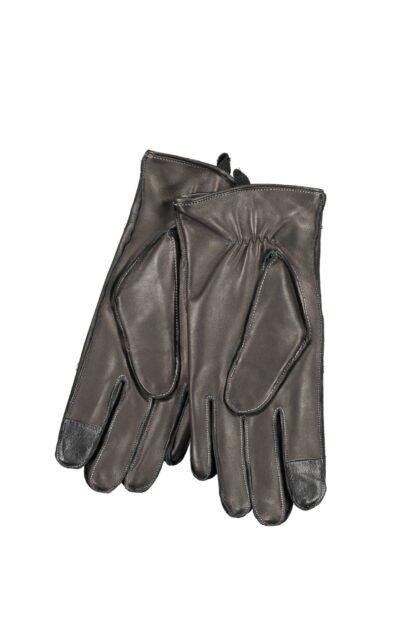 Calvin Klein - Black Wool Men Glove