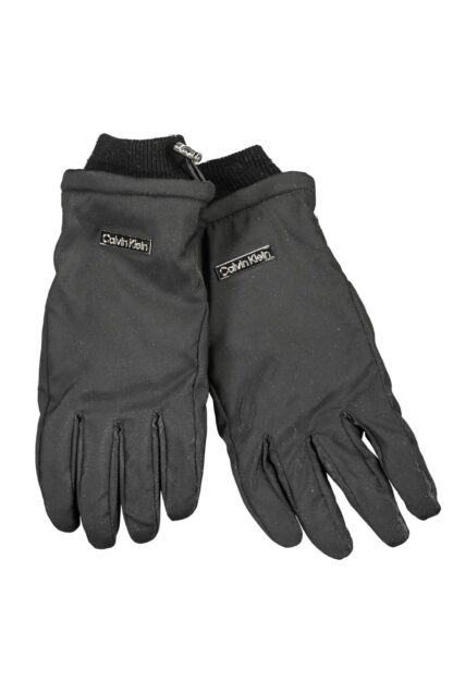 Calvin Klein - Black Polyester Men Glove