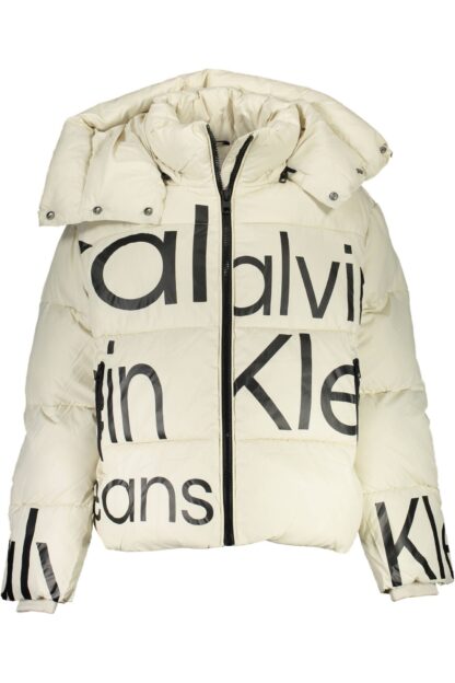 Calvin Klein - Beige Polyester Women Jacket