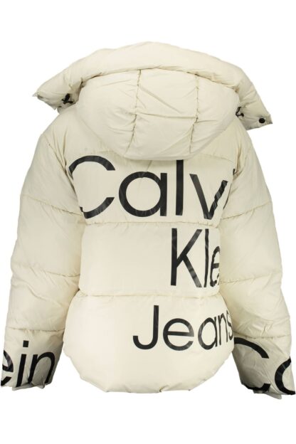 Calvin Klein - Beige Polyester Women Jacket