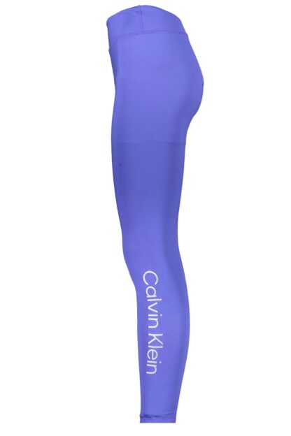 Calvin Klein - Blue Polyester Women Legging