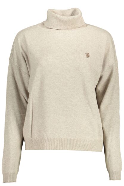 U.S. POLO ASSN. - Beige Wool Women Sweater