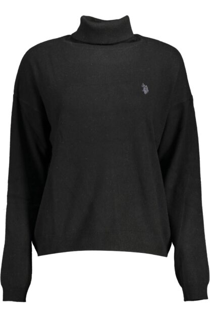 U.S. POLO ASSN. - Black Wool Women Sweater